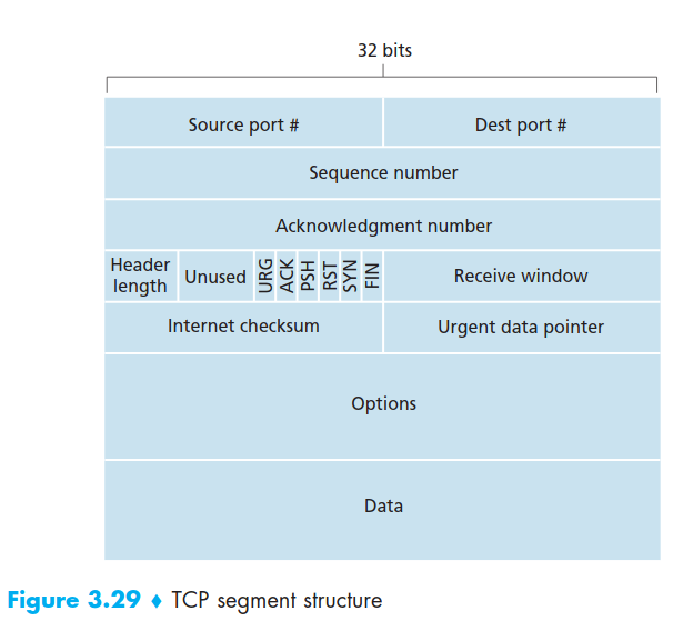 tcp header structure